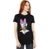 Disney Womens/Ladies Daisy Duck Big Portrait Cotton Boyfriend T-Shirt