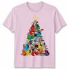 Guitar Christmas Tree Holidays Unisexs TShirt Unisexs Tee Graphic Unisex Music