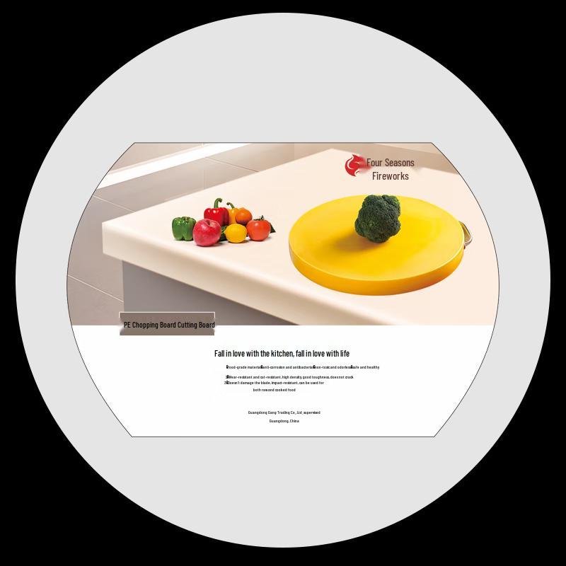 

Round PE Plastic Cutting Board