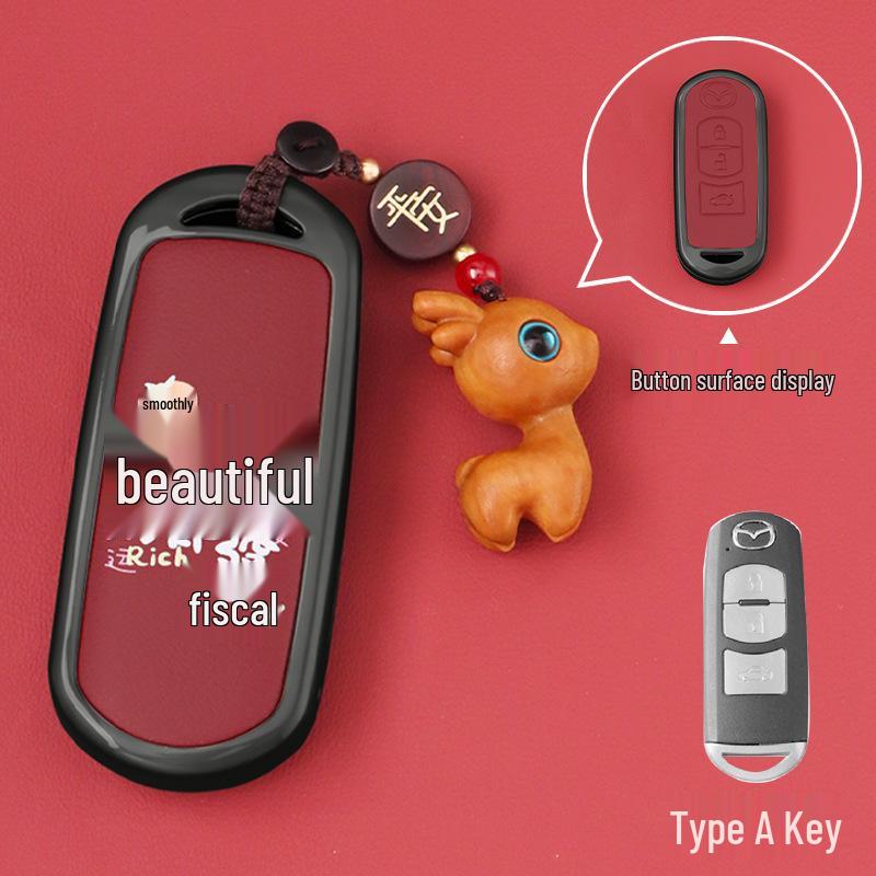 Mazda Key Case for 24 Models: 3, Axela, CX-4, Atenza, CX-5, Ruiyi, Xingcheng