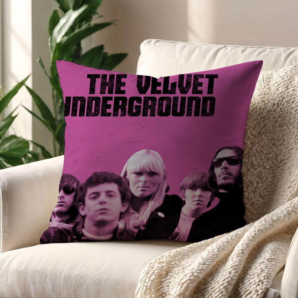 The Velvet Underground cushion cover For Pillow Printing Sofa Decoration Home Car Room Coffee Shop Office Nordic Simplicity