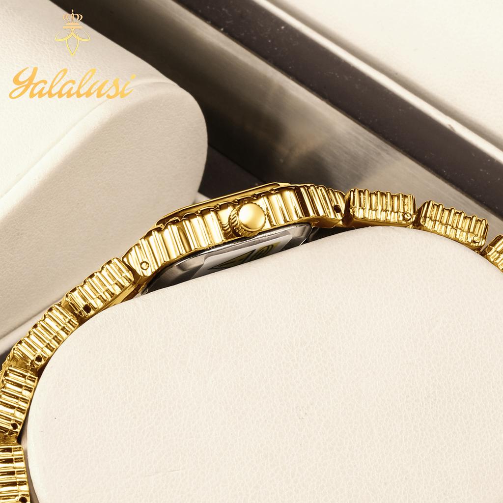 YaLaLuSi Stylish Ladies’ Waterproof Quartz Watch: A Luxurious and Elegant Bracelet Watch Perfect as a Gift Reloj Mujer Montre