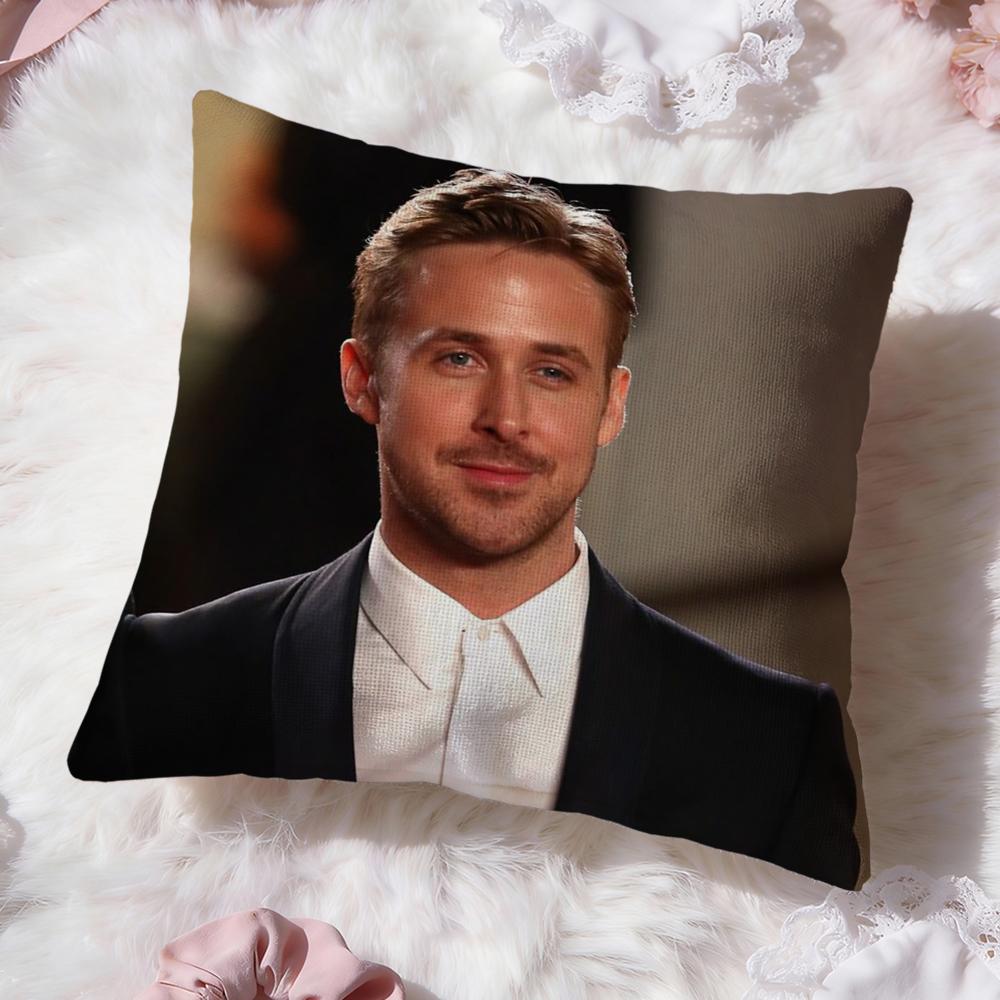 Federa Cuscino Singer R-Ryan Gosling Comfort Premium Reversibile - Design Due in Uno per Qualsiasi Stanza & Interno Auto