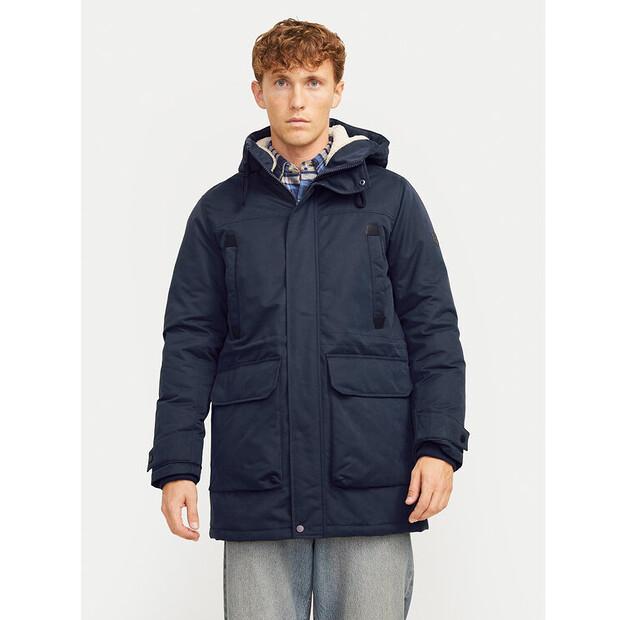 

Зимняя флисовая куртка Jack&Jones 12256995, синяя, стандартный крой M
