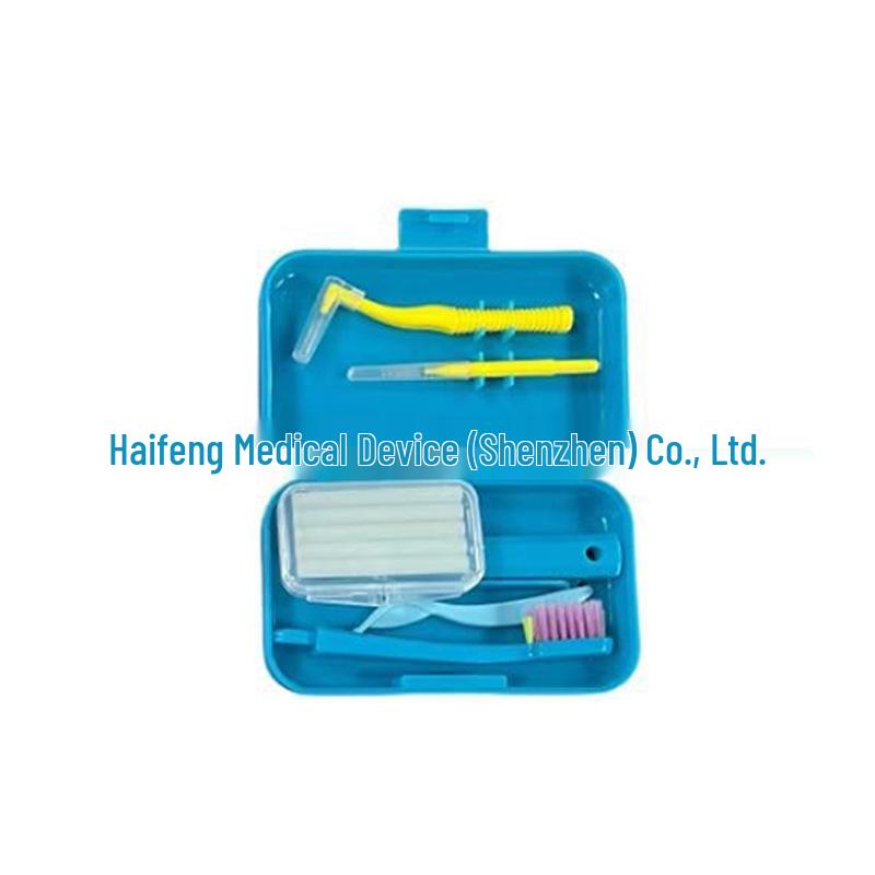 Orthodontic Kit: Wax, Toothbrush, Interdental Brush, Bite Block, Aligner Remover