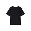 Jordan T Shirts Men's Black Crew Neck Moderate Straight Fit FN5865-010