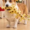 Long Soft Stuffed Dog Toy with Squeaker Squeaky Squeakers Cuddly