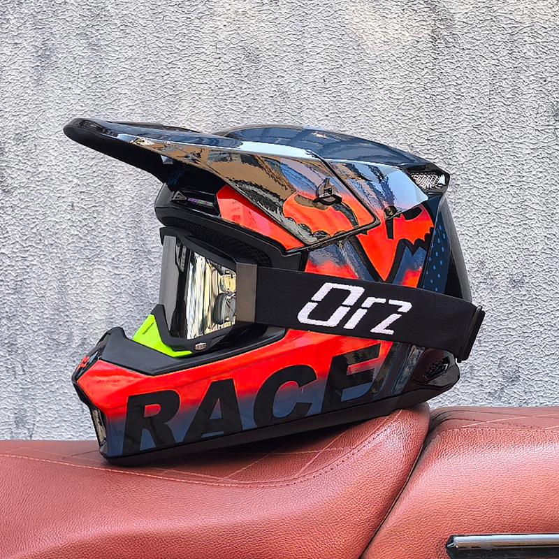 Orz Multi-Purpose Helmet for Off-road, Electric Bicycles, and Mountain Riding - Suitable for Children, Teenagers, Men, and Women.