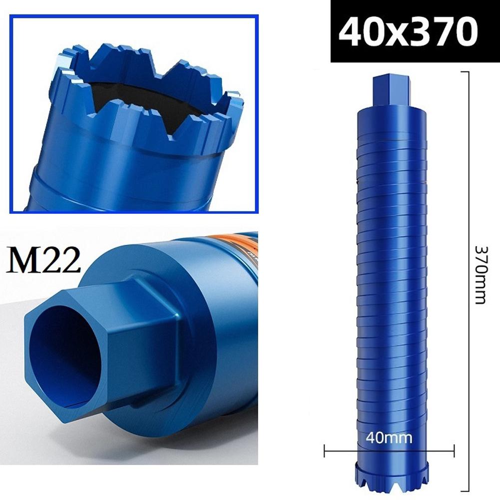 370mm Core Drill Hole Opener Drill Bit Dry Drilling Versatile Applications Wet Drilling Sturdy Material Superior Performance