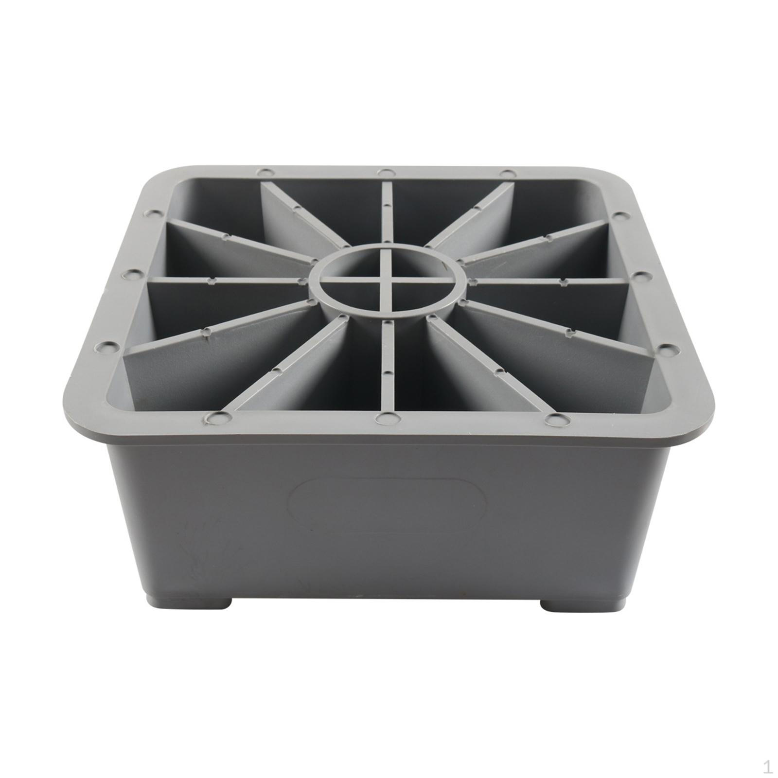 

Подушка под домкрат для выравнивания автодома, квадратные опоры, принадлежности для поддержки, стабильность, оборудование для автодома, аксессуары