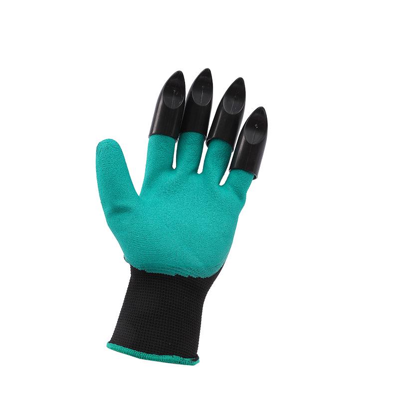 Wear-Resistant Non-Slip Latex-Dipped Gardening Gloves for Planting, Digging, and Weeding