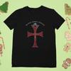 In Hoc Signo Vinces Tempelierskruis T-shirt 100% Katoen Ronde Hals Zomer Korte Mouw Casual Heren T-shirt