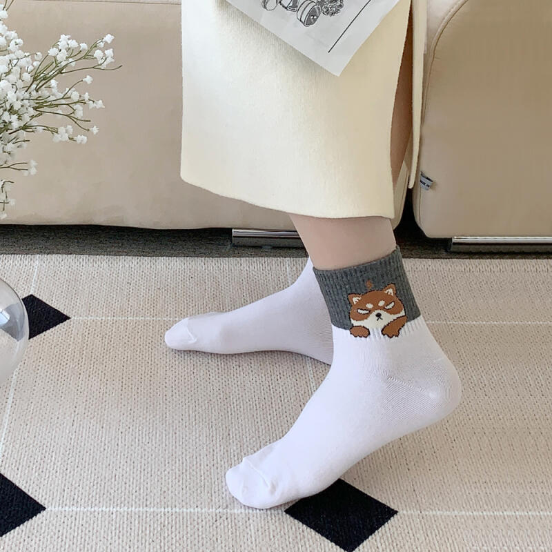 [Set of 10] Women's Cute Squirrel Kava Socks