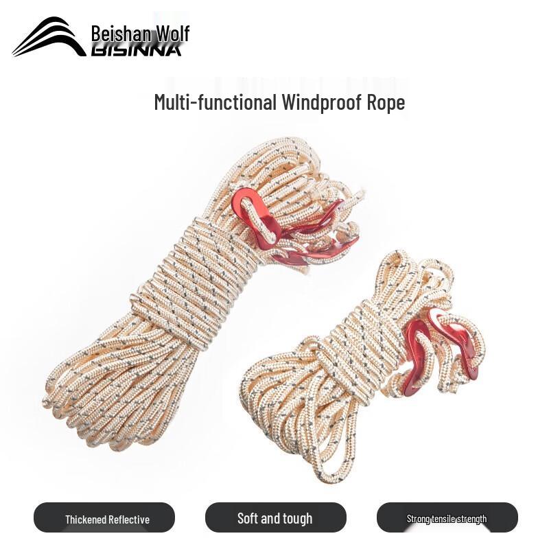 Beishanlang Outdoor Self-Locking Rope Tensioner Kit