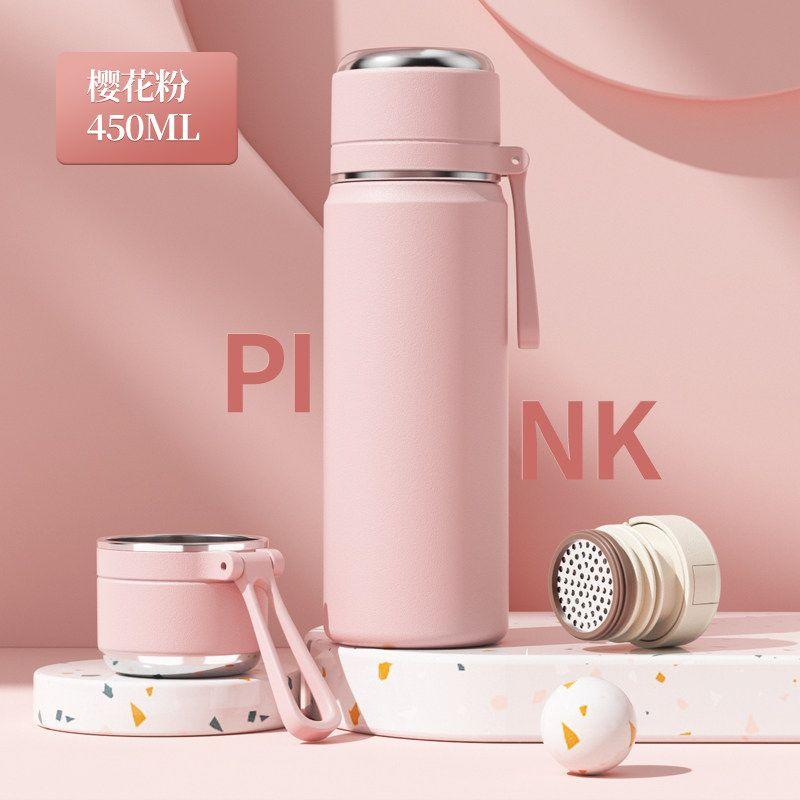 Large-Capacity Thermos Cup for Women, Good-Looking 316 Stainless Steel Tea Cup, Portable Outdoor Water Bottle, High-End Cup