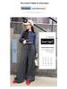 Girls' Plaid Wide-Leg Pants 2025: New Children's Loose Spring & Autumn Casual Straight-Leg Trousers for Big Kids