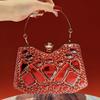 Waterdrop Handbag - Evening Bag - French-style Diamond-studded Handbag - High-end and Luxurious Chain Strap Women's Bag Casually