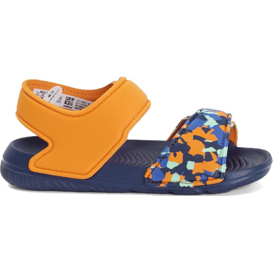 Adidas Altaswim I Comfortable Durable Anti-Kick Low-Top Walking Shoes Baby Shoes Blue BA9284