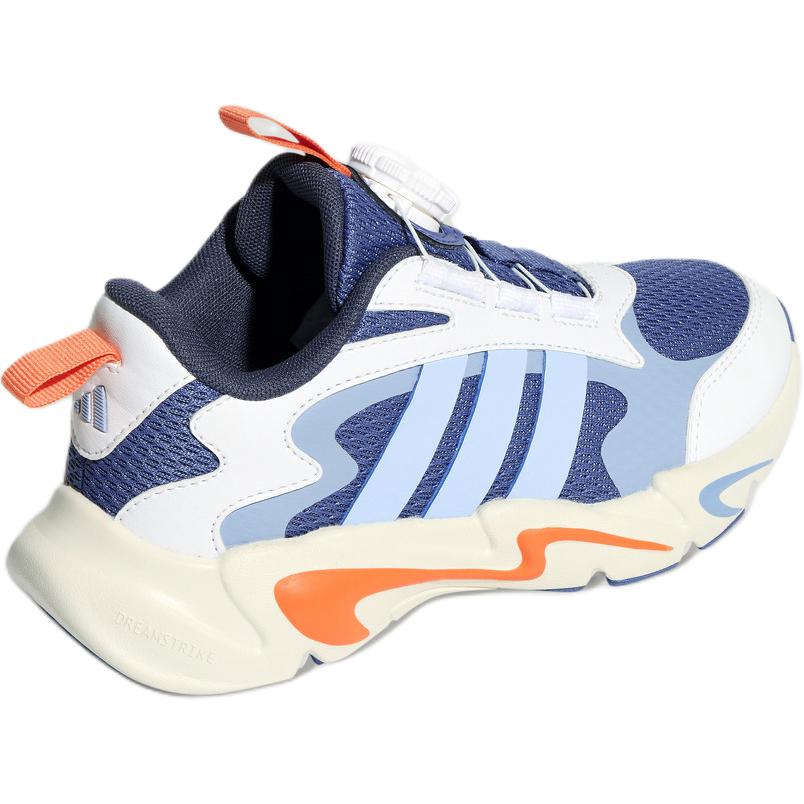 Kids' Sneakers Adidas PLAYFLEX HABU Slip Resistant Abrasion Resistant Low top Kids Lifestyle Shoes Blue Kids'
