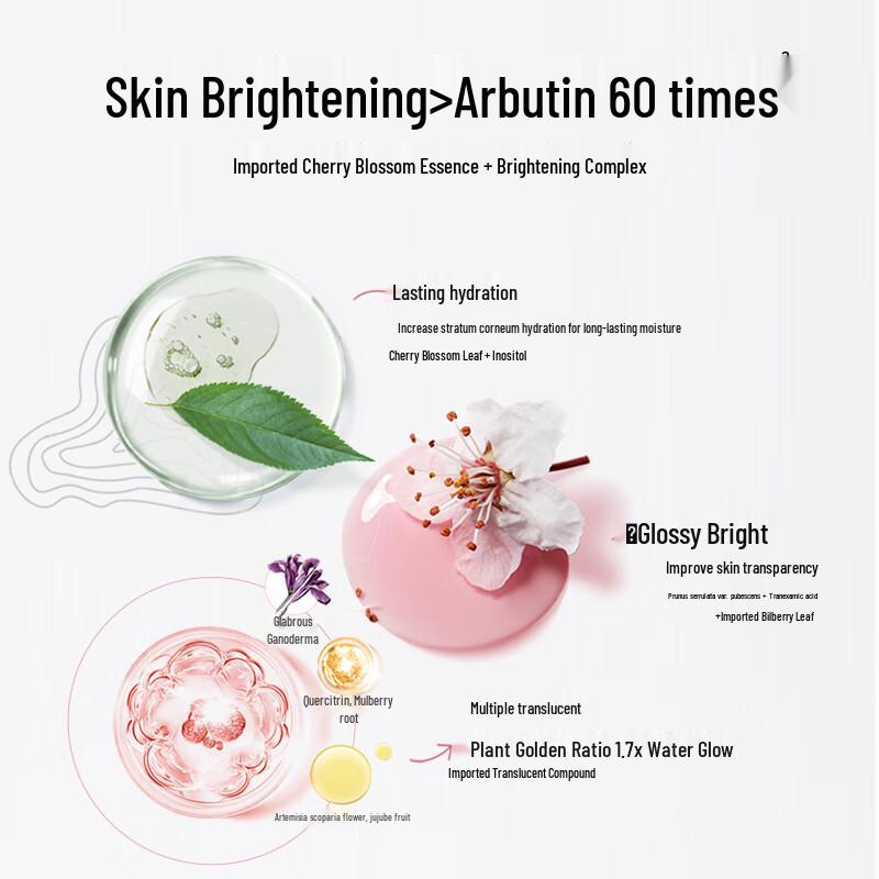 SEEKMI Cherry Blossom Brightening Hydrating Essence