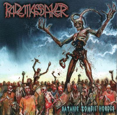 CD RADEMASSAKER - Satanic Zombie Hordes REDRUM0001 Redrum Records 2004 US Rock Used