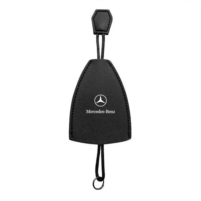 1pc Car Key Case Remote Control Key Case Blocking Pouch Case For Mercedes-Benz AMG C500 C200 C300 A B C E GLA CLA GLK GL ML GLE W204 W205 W203 W211