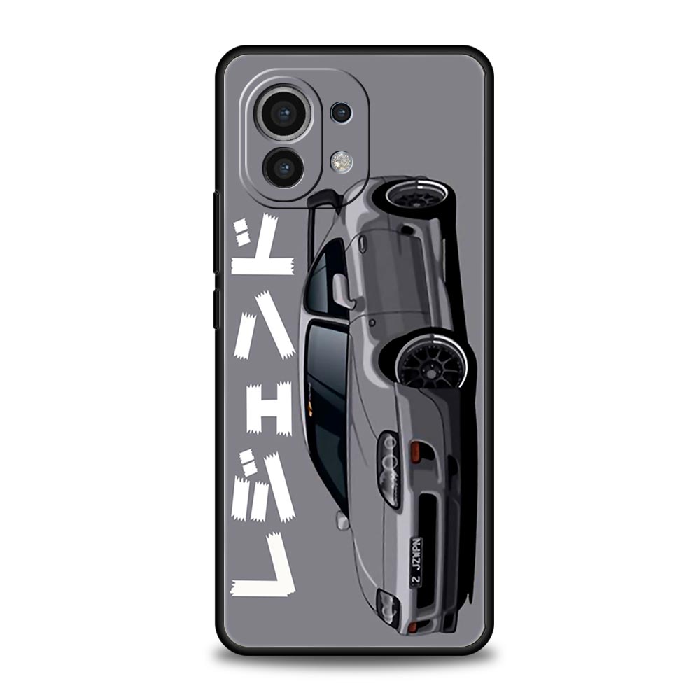 Case For Xiaomi Poco X4 X3 NFC F3 F4 M3 M4 Mi Note 12T 10 11 Ultra 11T 13 Pro 10T 12 Lite 9T 5G Cover JDM Tokyo Drift Sports Car