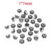 7mm x 50pcs – antické stříbro