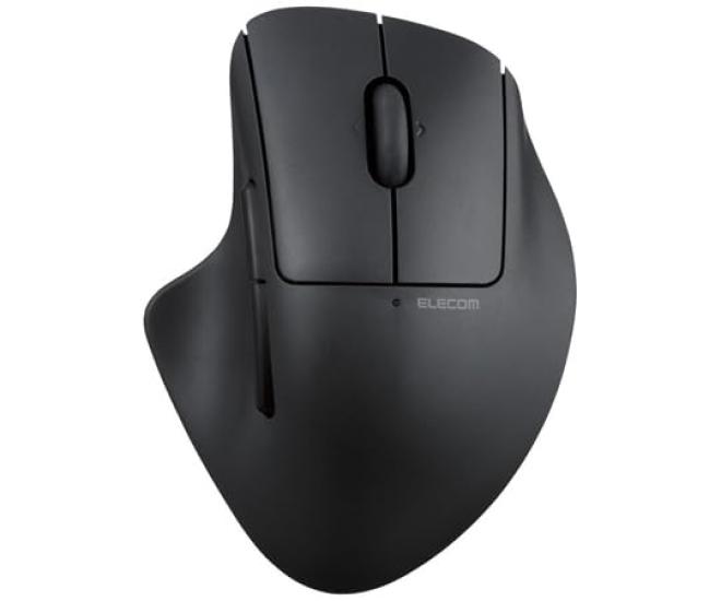 ELECOM SHELLPHA Wireless 5 Buttons Medium Quiet Multi-Touch Mouse, + Tilt, Size, Antibacterial, Design, Black, M-SH30MBSKXBK