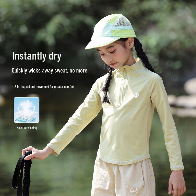 Moonkids Girls' Quick-Dry Outdoor Hiking Set