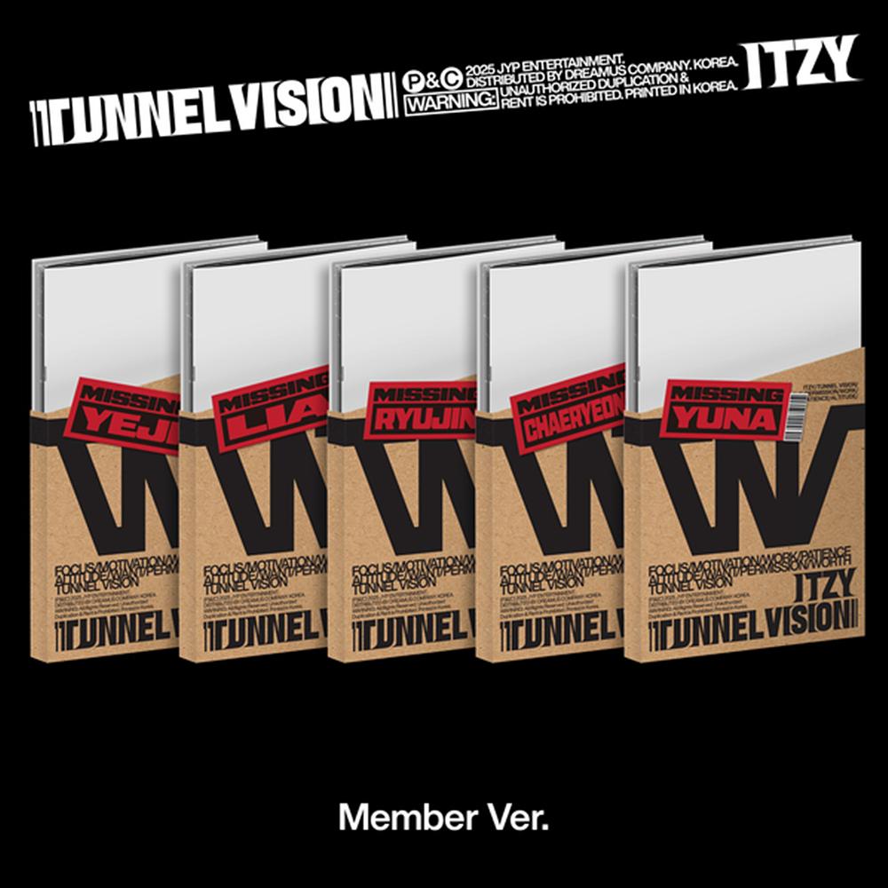 [Pre-order] ITZY [TUNNEL VISION] Member Ver. + Free Gift