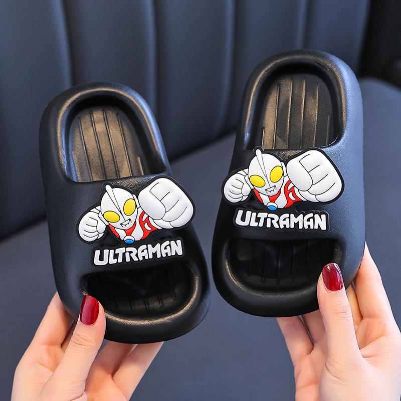 Nezha Kids' Non-Slip EVA Slippers for Boys & Girls - Summer Style for Bath, Indoor, Home