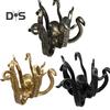 Vintage Octopus Mug Holder Resin Sea Animal Figurine Kitchen Countertop Coffee Cup Organizer Hanger Stand Rack Indoor Outdoor Decoration