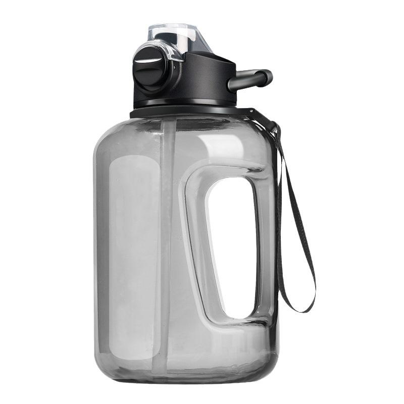 Internet Celebrity Ton Bucket Water Cup Boys Sports Fitness Large Capacity Cup Outdoor Drop-Resistant High Temperature Resistant Anti-Scald Cup