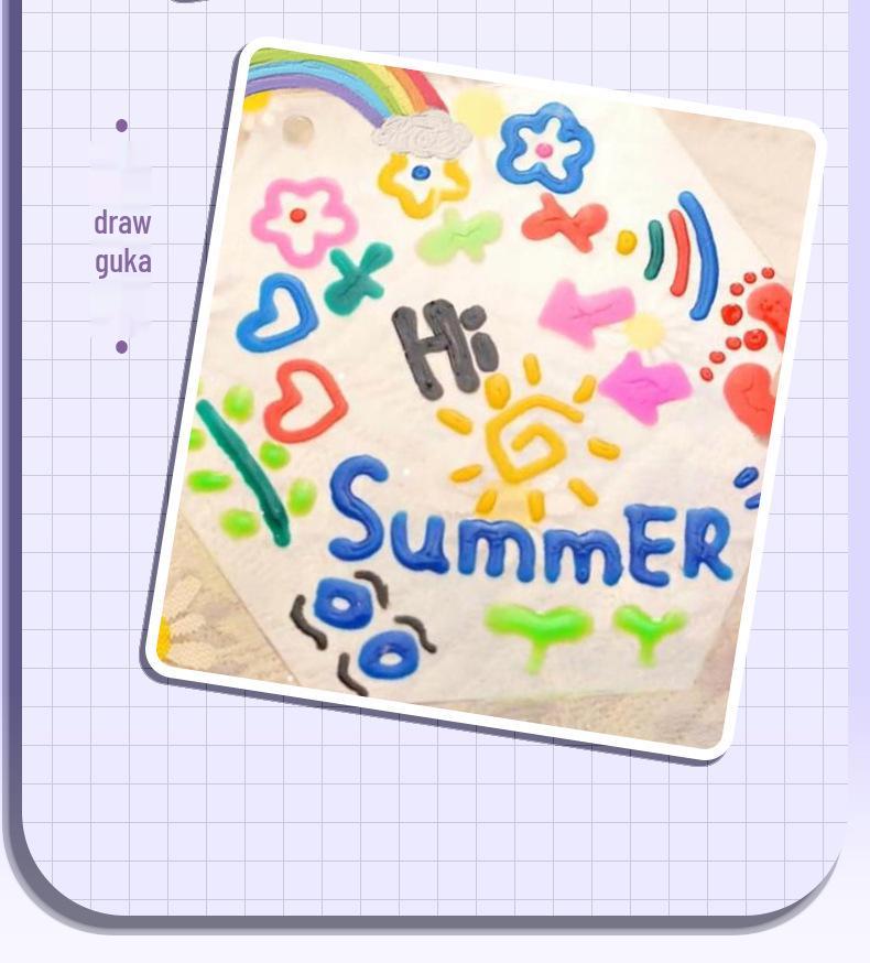 3D Jelly Pen: Colorful Doodle and Drawing Pen for Students