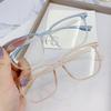 Small Fresh Square Glasses Women Men Simple Fashion Eyewear Commute Driving Female Male Blue Light Blocking Glasses