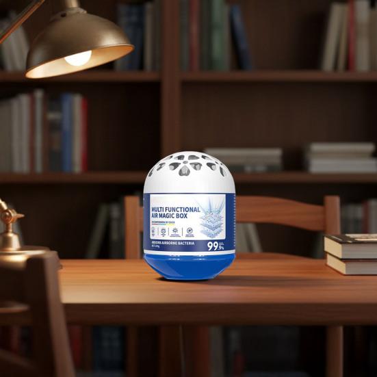 1/2 szt. Pudełko do oczyszczania powietrza i usuwania kurzu Długotrwały odświeżacz powietrza Wielofunkcyjny oczyszczacz powietrza na bazie roślin domowych Odkurzacz Automatyczne zbieranie kurzu