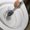 Stainless Steel Brush with Extended Handle - Durable, Non-Toxic| Essential for Thorough Cleaning of Toilets and Kitchens | Ergonomic Grip