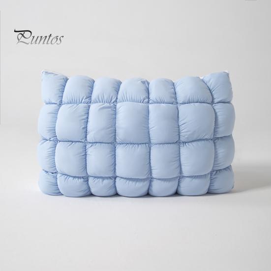 Cuscini Ergonomici per Dormitori Misti Cuscino Trapuntato Rinfrescante, Cuscino Morbido come una Nuvola Alternativa al Piumino, Cuscino Soffice Rilassante per il Sonno
