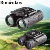 10High Magnification Small Binoculars with Lanyard, Professional Portable Compact Binoculars for Adults