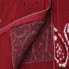 Women Long Sleeve Knit Cardigan Jacket Zipper Decor Geometric Pattern Loose Fit