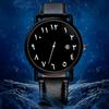Men's Watches Simple Sport Arabic Numerals Analog Quartz Wristwatches Fashion Casual Leather Man Watches Relogios Masculino