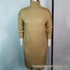 2025 European & American Women's High Neck Knitted Sweater Cardigan - Autumn/Winter Fashion