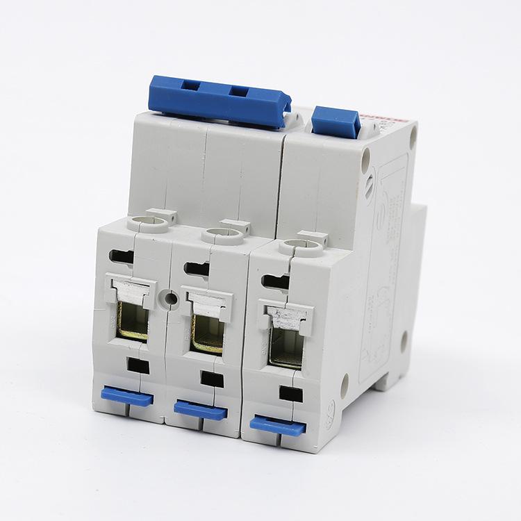 Dual Power Manual Interlock Circuit Breaker DZ47-63, 2P-8P, 63A with Addable Accessories
