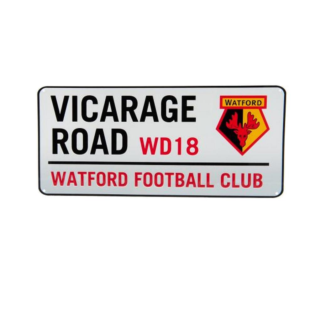 Watford FC Vicarage Road Street Sign