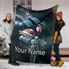 Custom Name Warhammer 40K Theme Printed Blanket - Perfect for Couch, Bed, Travel & Outdoor Use | Machine Washable, Cozy & Durable.