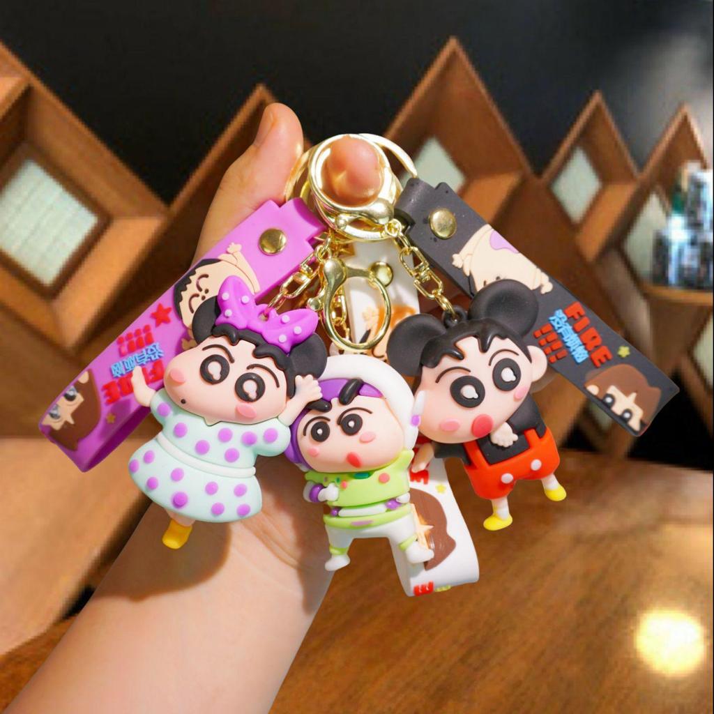 Shin-chan Keychain Ornament for Bags & Cars - Children's World Cup Theme