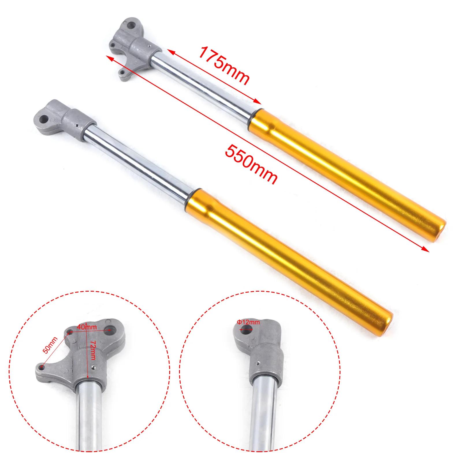 Мини 2-тактный передний амортизатор вилки – Перевернутый тройной зажим для 49cc питбайка United States