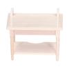 1:12 Miniature Dollhouse Desk Mini DIY Dollhouse Desk Model Furnishings Accessories