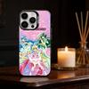 Mermaid Melody Pichi Pitch Phone Case For iPhone 17,16,15,14,13,12,11,Pro Max,Plus Candy Silver Cover